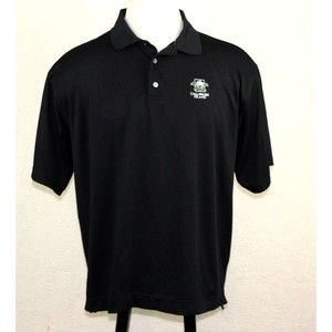 Footjoy Golf Polo Shirt Mens Size XL Black  Callawassie Island Embroidered Logo